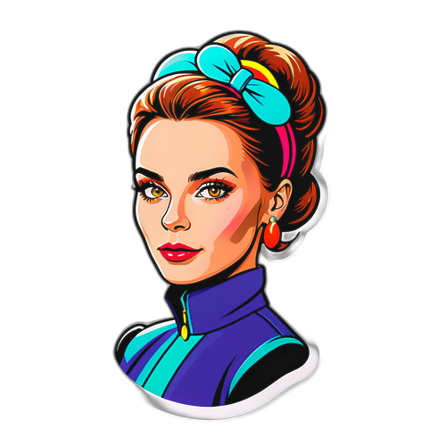 Portræt af Anna Kristensen i moderne mode