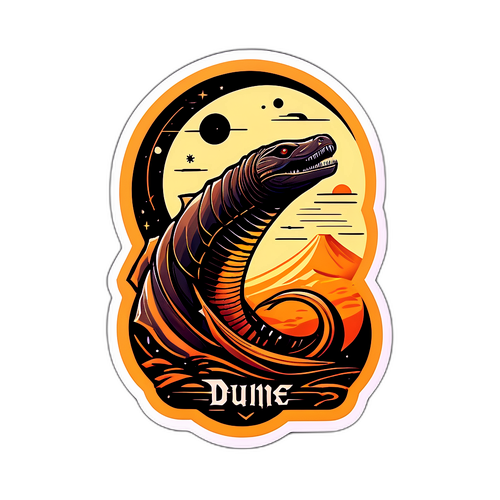 Dune Sandorm Sticker