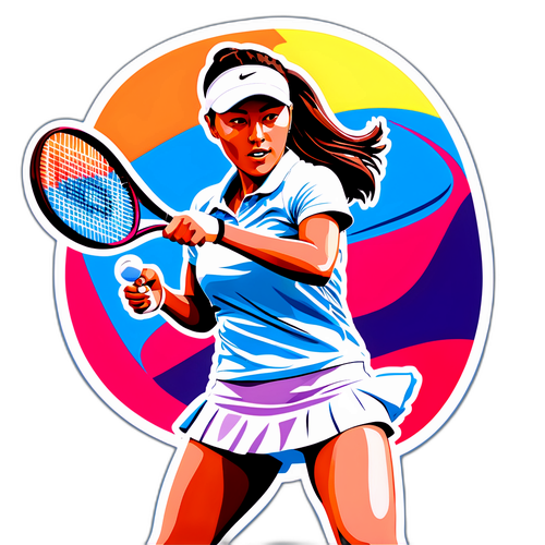 Jessica Pegula w akcji