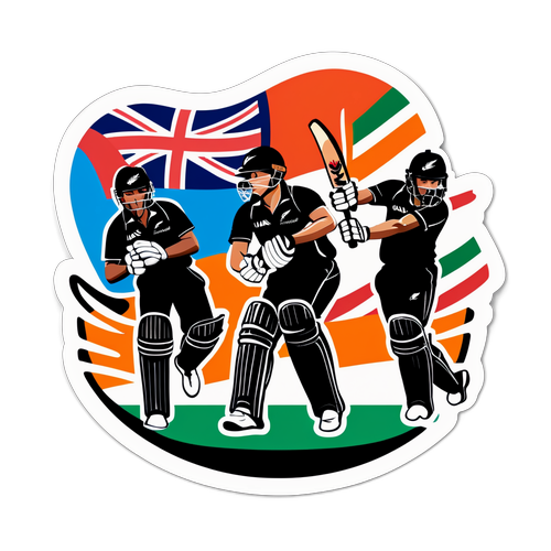 Adesivo dinamico della squadra U-19 della Nuova Zelanda