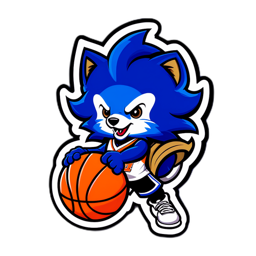Seton Hall Basketball Mascot Sticker