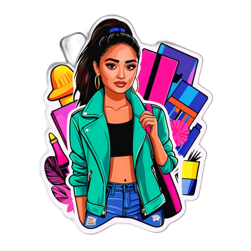 Stilig klistremerke av Shay Mitchell