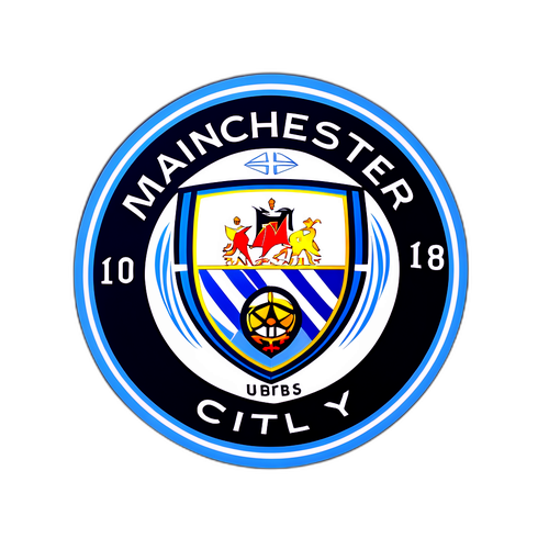สติกเกอร์แฟนแมนเชสเตอร์ซิตี้