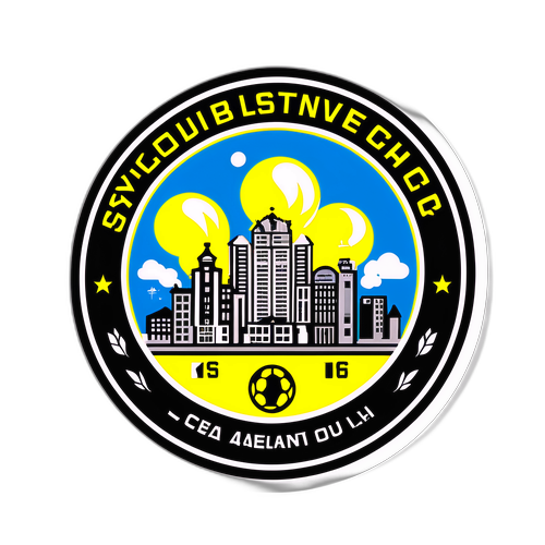 Sticker van de STVV - Charleroi wedstrijd