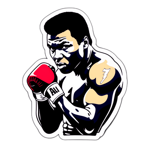 Sticker dédié à Muhammad Ali