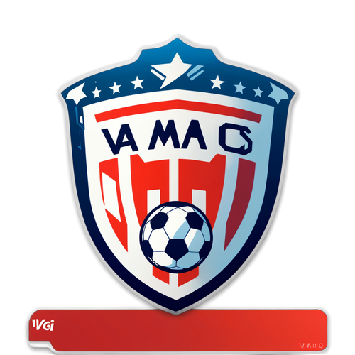 Escudo del Atlético de Madrid 'Vamos Atleti'