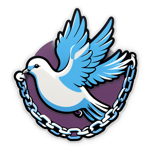 Unbreakable Hope: The Stunning Dove Symbolizing 'Freedom for Marc Fogel' Will Leave You Inspired!