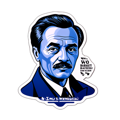 Iwo Baraniewski Portresi Sticker