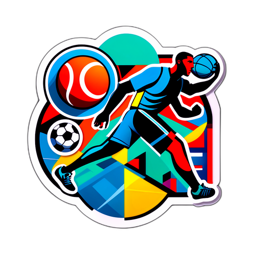 Geometry w nowoczesnym stylu z elementami sportowymi