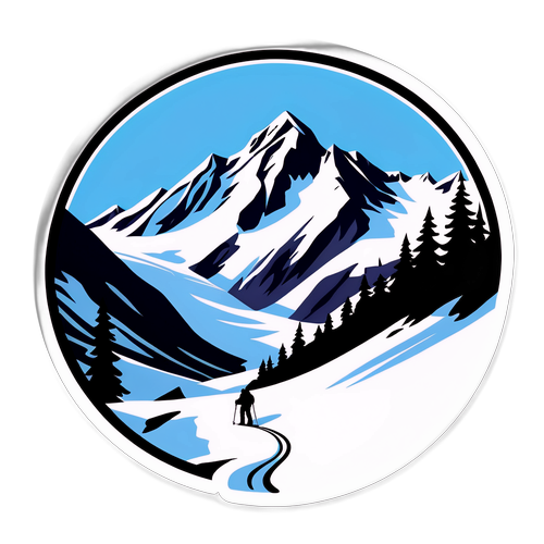 Adembenemend sneeuwlandschap in de Oostenrijkse bergen