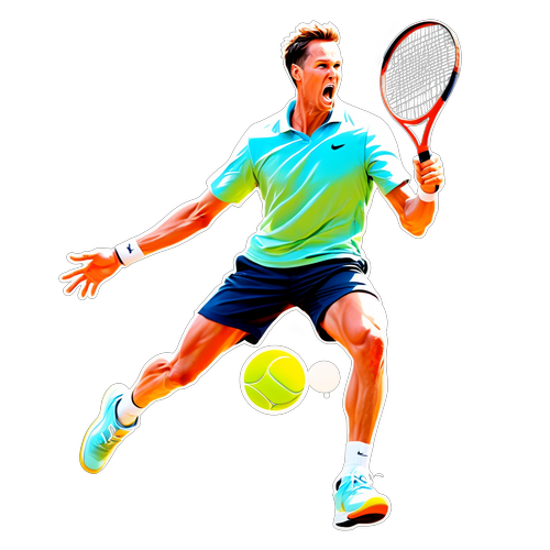 Si Casper Ruud sa Malakas na Forehand