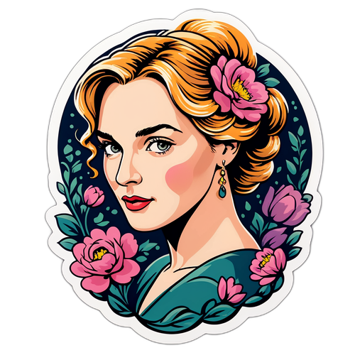 Nostalgisk design av romantisk karakter