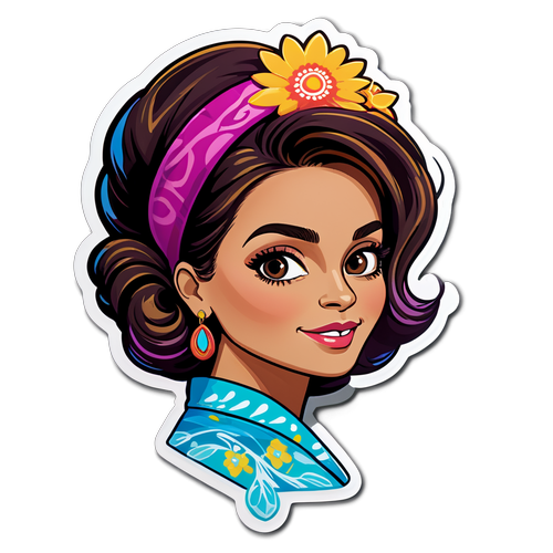 Sticker van Gloria Monserez