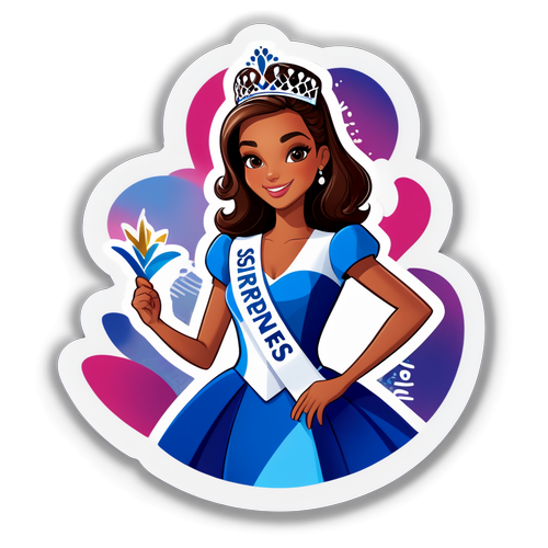 Stickers des candidates de Miss France 2025