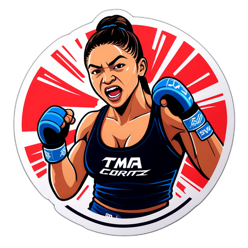 Autocollant Énergique de Tracy Cortez