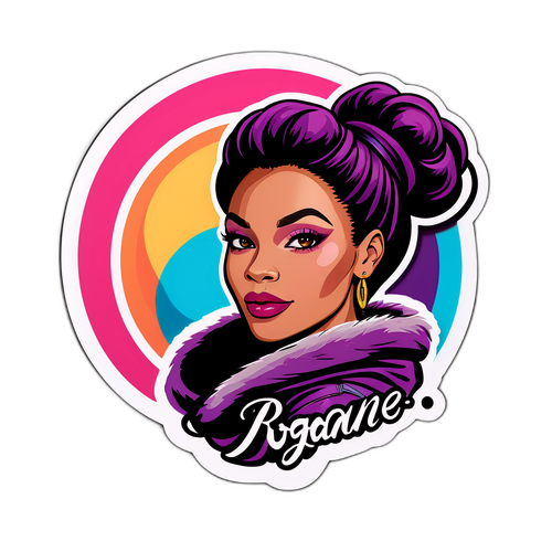 Autocollant Roxane Fam