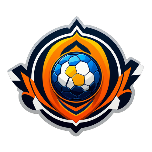 Ukrayna Futbolunun Kalbi: Shakhtar Donetsk Logosu ile Dolu Bir Sticker!