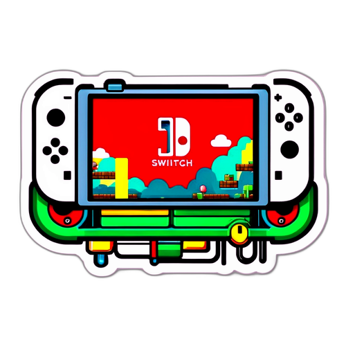 Sticker de Consola Nintendo Switch 2