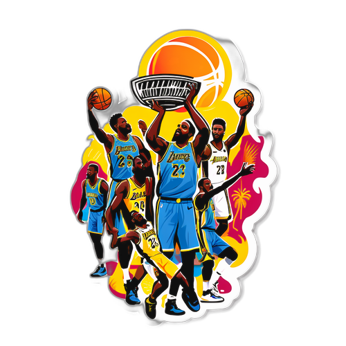NBA Finals Championship Spirit Sticker