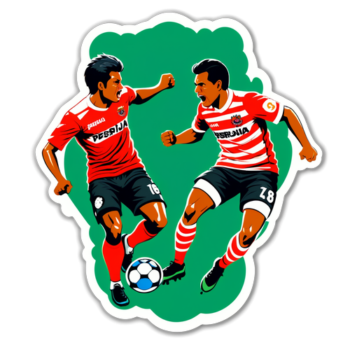 Rivalitas Memanas! Persija vs Madura: Bangkitkan Semangat Timmu dengan Sticker Ini!