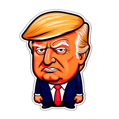 Politikai Paródia: Trump Karikatúra