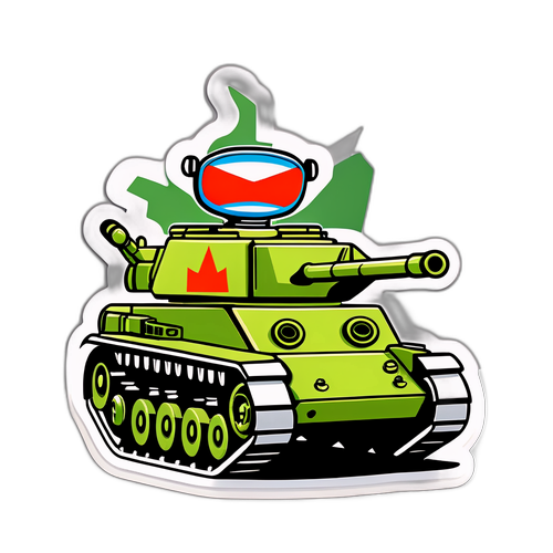 Cute Cartoon Tank Adventure