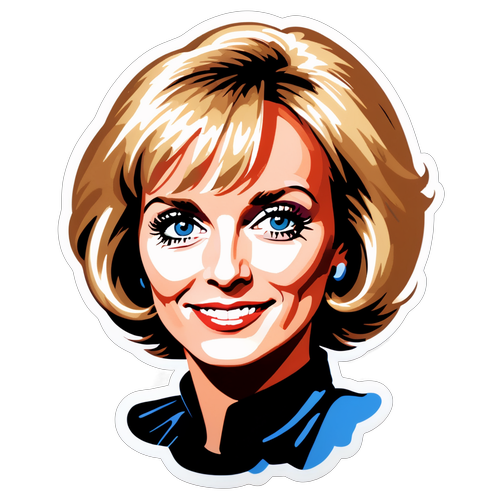 A Stylized Portrait of Leslie Charleson