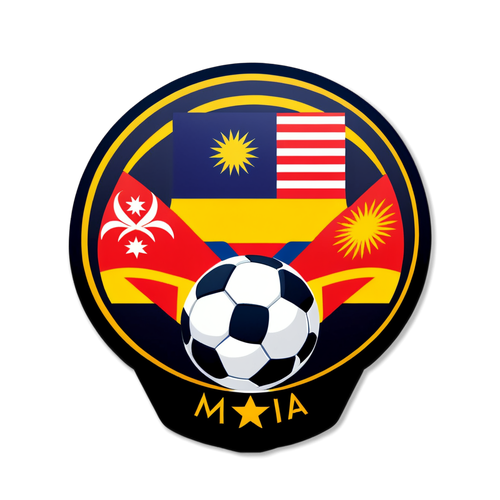 Sticker Bertemakan Piala ASEAN Malaysia