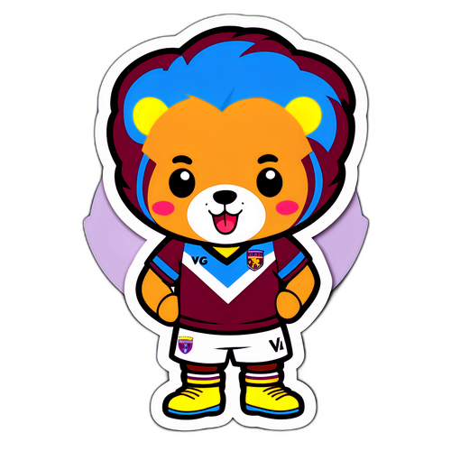 מדבקה ספורטיבית בעיצוב אסון וילה