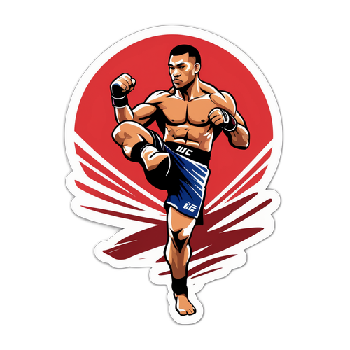 Autocollant UFC Paris