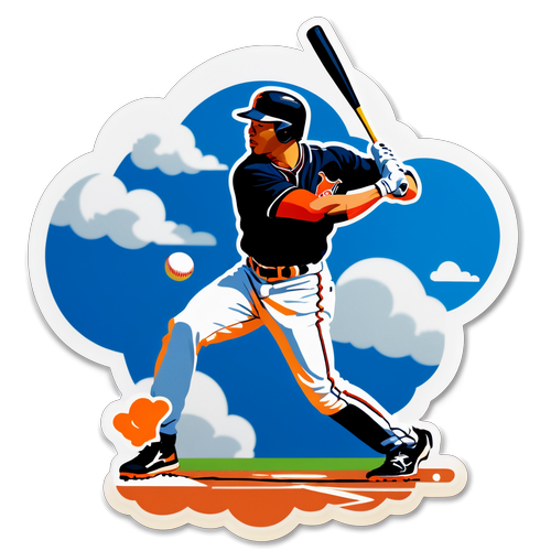 Giancarlo Stanton Home Run Sticker