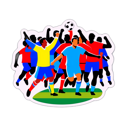 Graphismes dynamiques d’un match de football