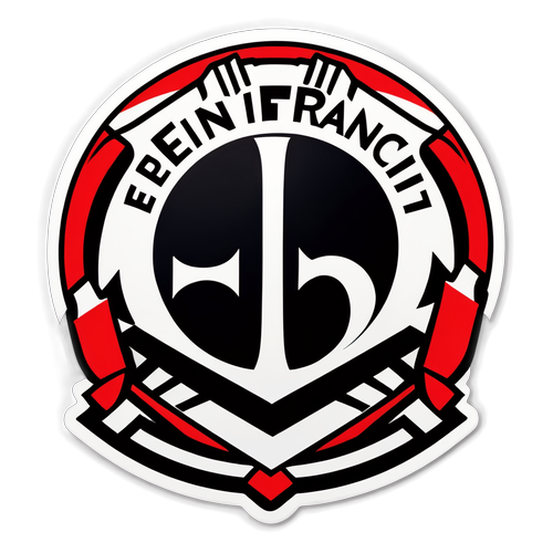 Eintracht Frankfurt Logo in Modernem Stil