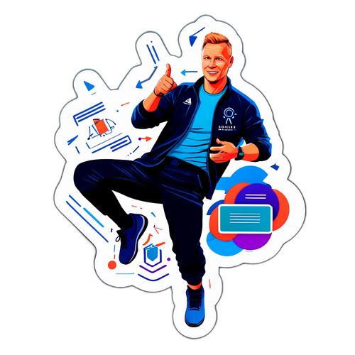 Energetisk klistremerke av Kjetil Rekdal