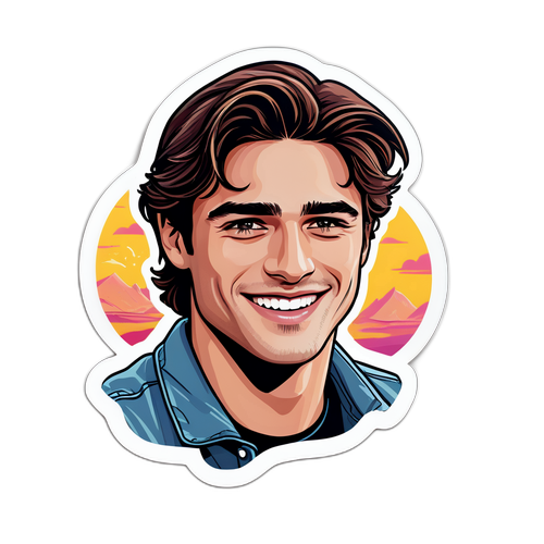 Стикер с Джейкобом Элорди