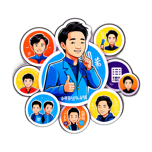 최태웅 멘토링 순간 스티커