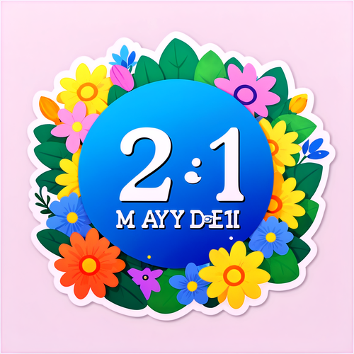 Mayıs 21 Çiçek Temalı Etiket