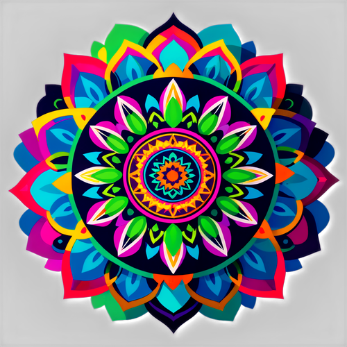 Unlock Inner Peace: The Stunning Mandala Sticker That Will Transform Your Vibe!