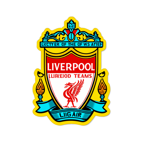 Stickere cu logo-ul echipei Liverpool