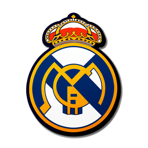 Real Madrid Logo Sticker