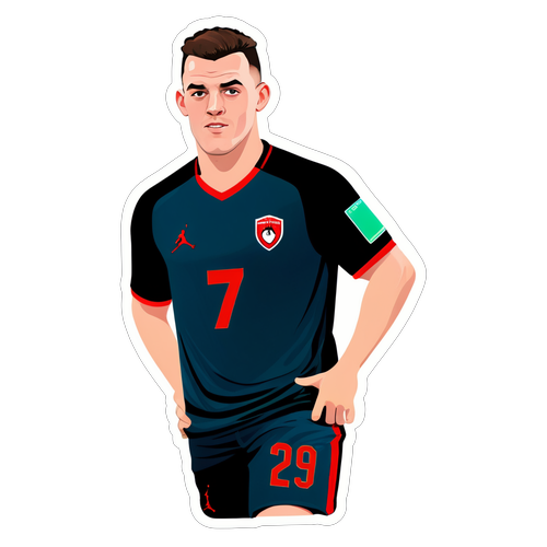 Autocollant dédié à Jordan Veretout