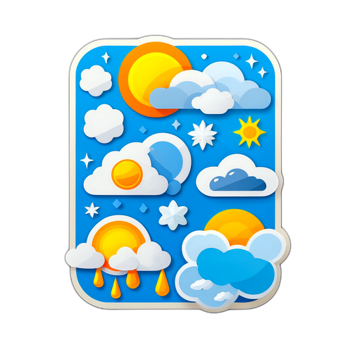 天氣貼紙