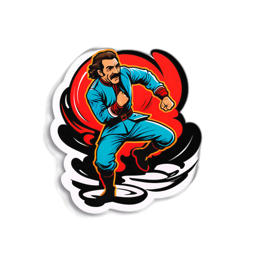Stickers de Charles Jourdain - Adrenaline et Combat