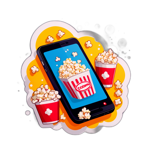 Smartphone na may Viral Video