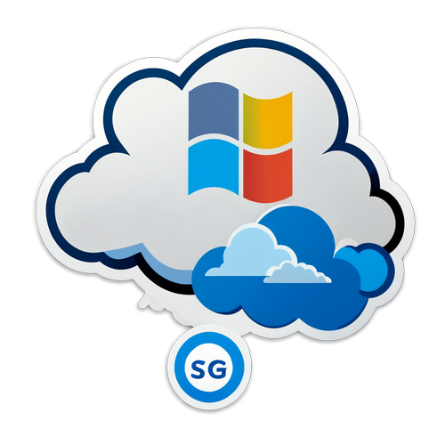 Sticker voor Microsoft Stock