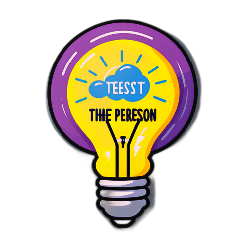 De Slimste Persoon Sticker