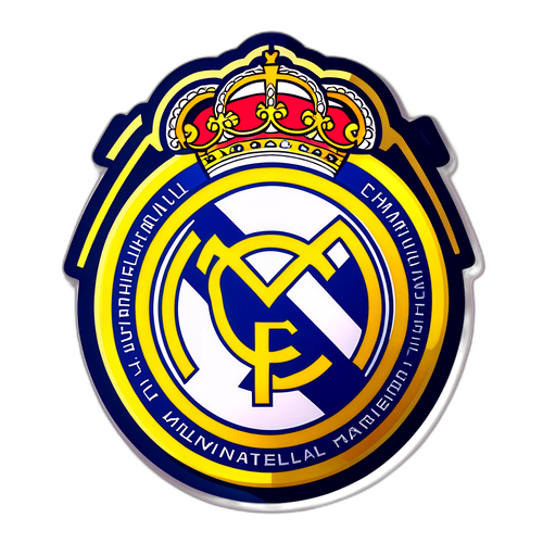 Elegant Real Madrid Sticker