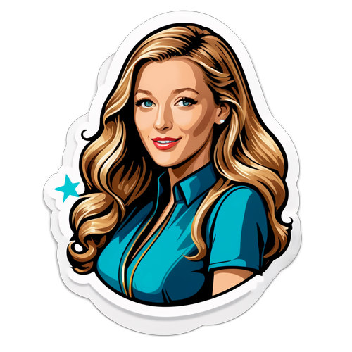 Blake Lively Klasszikus Stílus