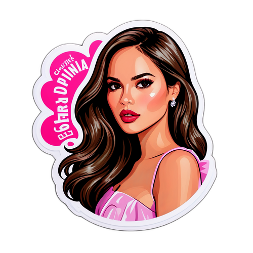 Un sticker inspirat de Eiza González