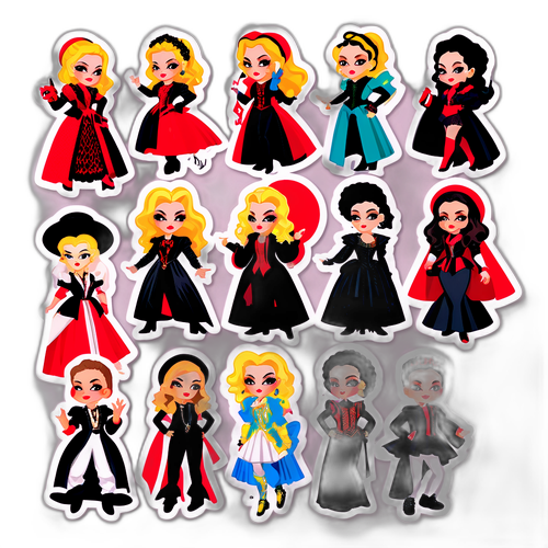 Adesivi di Celebri Icone Pop